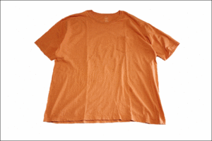 【XXL】 STAFFORD ポケット Tシャツ コットン 無地 オレンジ ビッグサイズ ビンテージ ヴィンテージ USA 古着 オールド IB1111