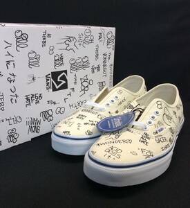 未使用 VANS SYNDICATE OG AUTHENTIC S バンズ オーセンティック シンジケート ジェイソンディル スニーカー NATURAL/WHITE メンズ 26cm