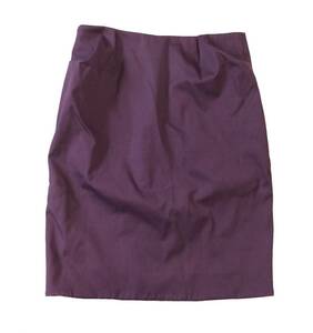 MARNI マルニ タイトスカート パープル 紫 ナイロン×コットン ストレッチ ポケット付き ITALY製 38 (ma)