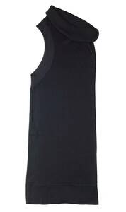 ISSEY MIYAKE Issey Miyake silk asimeto Lee design long knitted One-piece black black tight skirt M (ma)