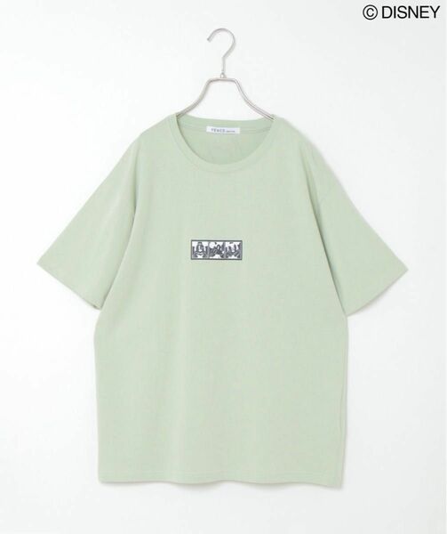 ミッキーアイコンプリントTシャツ