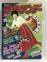 週刊少年サンデー（24）昭和49年6月9日号　小学館　柔道讃歌　漂流教室　鉄の竜騎兵　梶原一騎　楳図かずお　松本零士_画像1