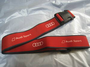 [ new goods / not for sale ] Audi suitcase for belt luggage belt AudiSport
