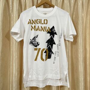  Vivienne Westwood Anne Glo mania T-shirt size 38 white 