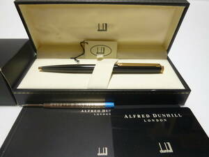 ダンヒル　dunhill　ニュージェムライン　ボールペン　NZ2812　ブラック（ストライプ）＆ゴールド　極美品！！