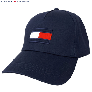 TOMMY HILFIGER トミーヒルフィガー メンズ キャップ AM0AM06943 DW5 ネイビー ベースボールキャップ コットン 送料無料 並行輸入品