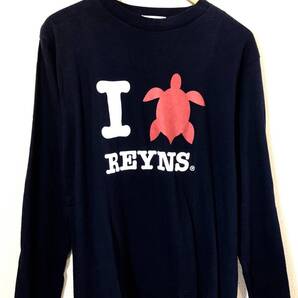 reyn spooney◯ロングTシャツ◯プリント◯亀◯レインスプーナー