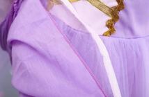 a20 ハロウィン　コスプレ　ドレス 紫　プリンセス_画像8