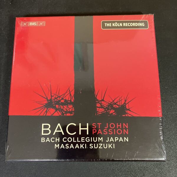 23-6-30 未開封『 J.S.Bach: St. John Passion BWV245/ Masaaki Suzuki 』バッハ・コレギウム・ジャパン 鈴木雅明 Sacd 2枚組