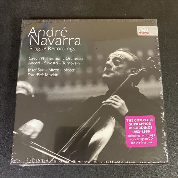 23-6-30 ☆送料無料☆ 未開封『Andre Navarra : Prague Recordings 』(5枚組CD) アンドレ・ナヴァラ