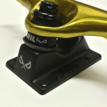 値下げしました！PERIL/ペリル PERIL TRUCK 7.625 ANODIZED GOLD スケートボードトラック スケボー SK8 [返品、交換及びキャンセル不可]_画像5