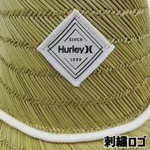 HURLEY 麦わら帽子 DIAMOND STRAW HAT 897 MAGIC EMBER ハーレー HAT/ハット 帽子 ストローハット 送料無料[返品、交換不可]_画像3