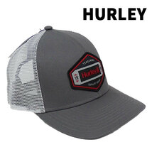 HURLEY/ハーレー 帽子 BRIGHTON TRUCKER DARK GREY CAP/キャップ HAT/ハット 帽子 日よけ 0187[返品、交換及びキャンセル不可]_画像1