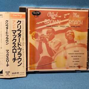 32DJ-93 ￥3200★ クリフォード・ブラウン・アンド・マックス・ローチ ★ Clifford Brown And Max Roach