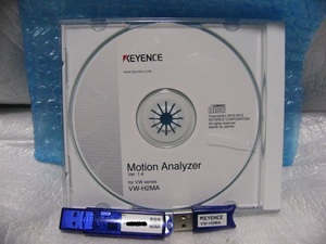 ★ Keyence 動画編集解析ソフトウェア VW-H2MA Ver1.4 Motion Analyzer for VW-9000 高速マイクロスコープ ハイスピードカメラ 高速撮影