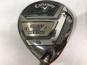 本州のみ送料無料【即決価格】FW Callaway GREAT BIG BERTHA / Speeder NX for Callaway / 18度：S：42.5in：C-9：307g / カバーなし