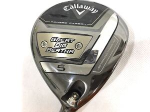 本州のみ送料無料【即決価格】FW Callaway GREAT BIG BERTHA / Speeder NX for Callaway / 18度：S：42.5in：C-9：307g / カバーなし 