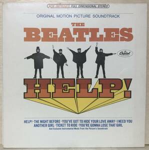 □□6-LP【12065】-【US盤】BEATLESザ・ビートルズ*HELP!米国キャピトル編集盤 『ヘルプ（四人はアイドル）』