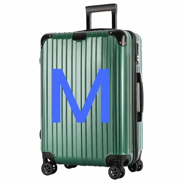 新品/スーツケース/キャリーケース/グリーン/ファスナー/中型/旅行バッグ