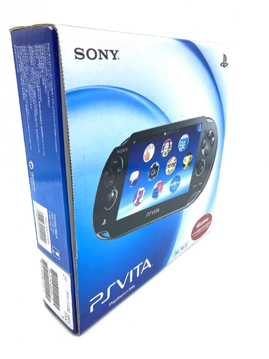 箱付 中古 PlayStation Vita (プレイステーション ヴィータ) 3G/Wi-Fi