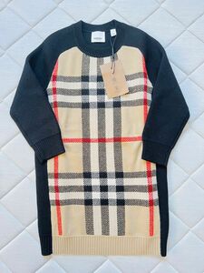 BURBERRY バーバリー ワンピース　キッズ　ニット 116cm