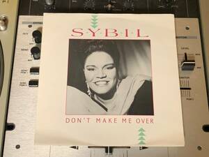 SYBIL ♪DON'T MAKE ME OVER 7インチ 45