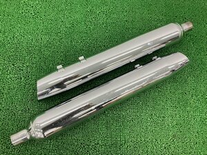 FLTRX1580 サイレンサーマフラー 左右 65748-09/65949-09 ハーレー 純正 中古 65748-09 65949-09 ツーリング ロードグライドカスタム