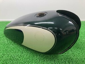 SR400 タンク 濃緑M ヤマハ 純正 中古 バイク 部品 1JR RH01J ノーマルガソリンタンク 修復素材やカスタム素材に コケキズ無し 品薄