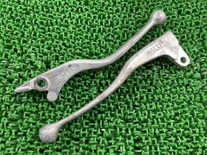  rough & load made XLR250R lever after market used bike parts MD22 brake lever clutch lever bend less shortage of stock rare goods 