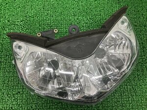 ST1300 ヘッドライト P1909 ホンダ 純正 中古 バイク 部品 SC51 STX1300 パンヨーロピアン 修復素材やカスタム素材に コケキズ無し