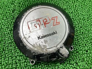 GPZ400 エンジンカバー ZX400 カワサキ 純正 中古 バイク 部品 A GPZ400F ジェネレーターカバー ペイント素材に 品薄 車検 Genuine