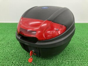 ワイズギア製 トップケース ヤマハ 純正 中古 バイク 部品 30L 鍵2個 ベース付き リアボックス テールボックス 割れ欠け無し 車検 Genuine