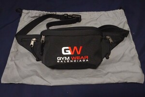 新品 バレンシアガ ボディーバッグ GYM WEAR エクスプローラー 黒