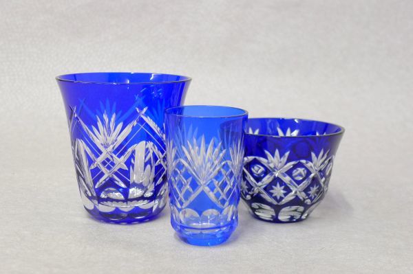 2023年最新】ヤフオク! -江戸ガラス 杯(工芸品)の中古品・新品・未使用