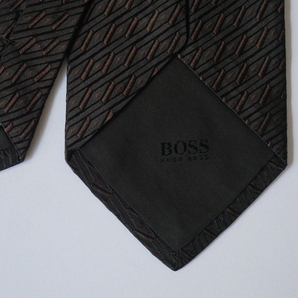 未使用に近い【HUGO BOSS ヒューゴボス】USED ブランドネクタイ/m53-GG3-46-50の画像5