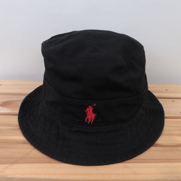 rlbh1【美品】ポロ ラルフローレン ポニー 黒 ブラック POLO RALPH