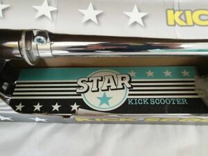 KICK SCOOTER キックスクーター　STAR スター　パープル/紫　キックボード　未開封・長期保管品