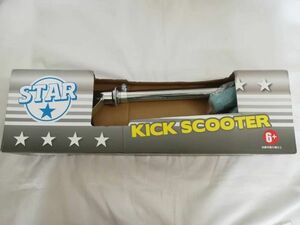 KICK SCOOTER kick scooter STAR Star blue / blue scooter unopened * long-term keeping goods 