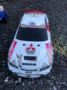 ラジコン ボディ　スカイラインGT-R ランエボ等