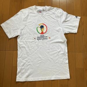 【最終値下げ】2002FIFA WORLD CUP Tシャツ adidas大きめSサイズ