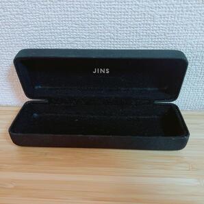 ジンズ JINS メガネケース ブラック黒