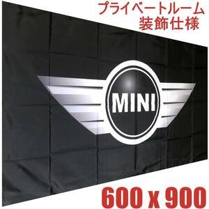 ★ガレージ装飾仕様★ M01S MINI旗 バナーフラッグ ガレージ雑貨 MINIクーパーフラッグ BMW ウイングマーマ 旗 MINIクーパー旗 ポスター