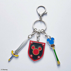  Kingdom Hearts metal key holder so-doob Dream / rod ob Dream / guard ob Dream new goods free shipping 