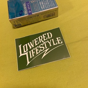 Z★ミニ　緑　Lowered Lifestyle ステッカー　USDM ロワードライフスタイル