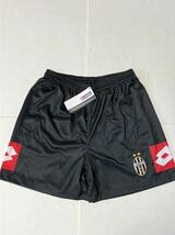 新品 イタリア製★JUVENTUS ユベントス ハーフパンツ ショートパンツ ユニフォーム ジャージ lotto ロット セリエA 短パン サッカーパンツ_画像1