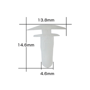 10個入 日産 純正品番 0155308951 プッシュリベット クリップ グロメット OEM 純正互換品