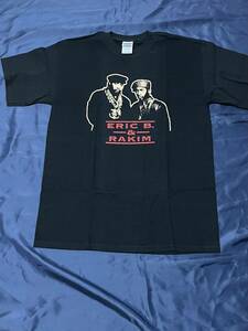 ERIC B & RAKIM Tシャツ 黒　Mサイズ　エリックB ＆　ラキム　　新品未使用