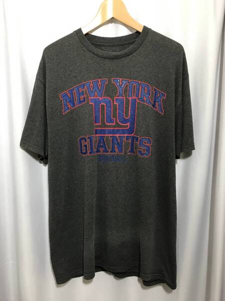 NFL TEAM APPAREL NEW YORK GIANTS ニューヨークジャイアンツ プリントT USA古着 Lサイズ