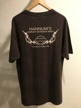 希少　Harley-Davidson ハーレーダビッドソン　シンプルプリントTシャツ　USA古着　Lサイズ　vintage_画像4