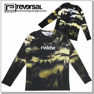 リバーサル reversal CONTROL LONG RASH GUARD rv22aw601-XL ロングラッシュガード